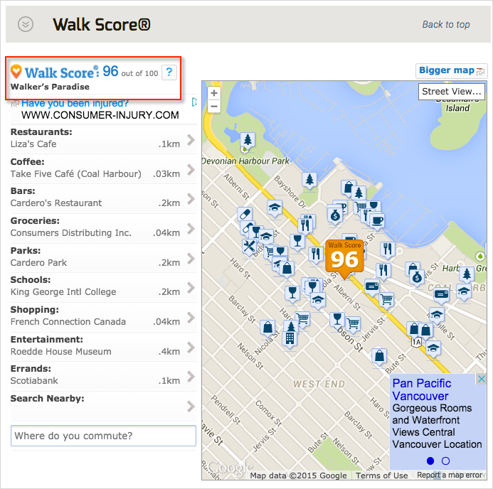 Walkscore